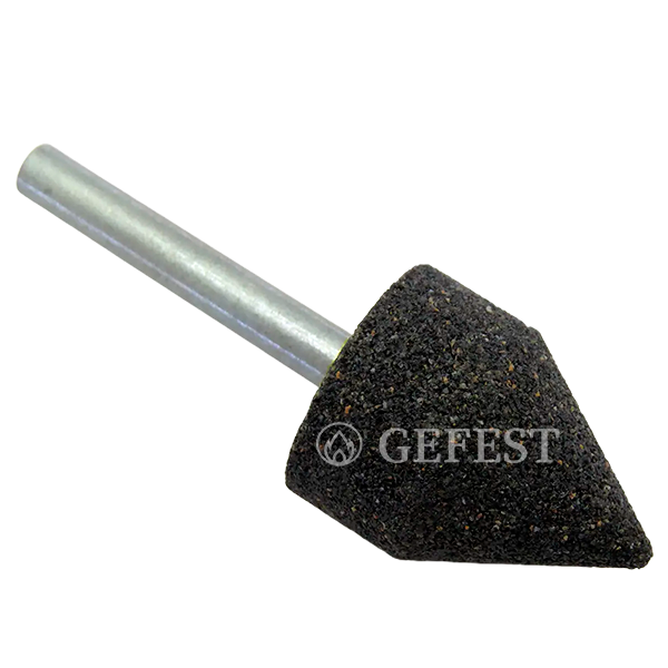 Головка шлиф. коническая КW 32х40 25А с хвост.