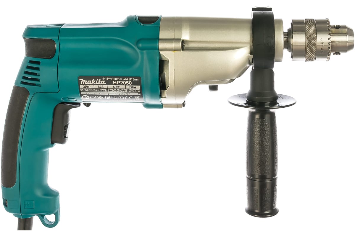 Дрель Makita HP 2050, 720Вт, ударная