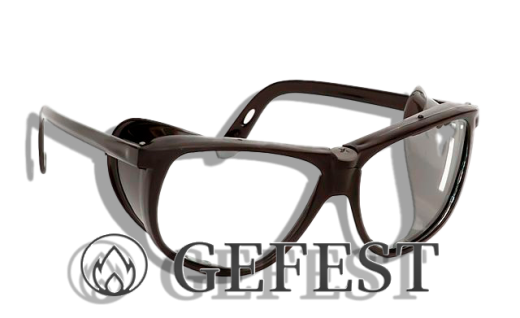 Очки защитные д/токаря  (стекло) SPECTRUM